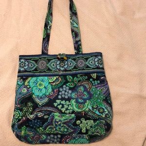 Vera Bradley classic tote bag Bohemian rhapsody